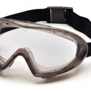 A Protective Glasses Frame With Black Frame