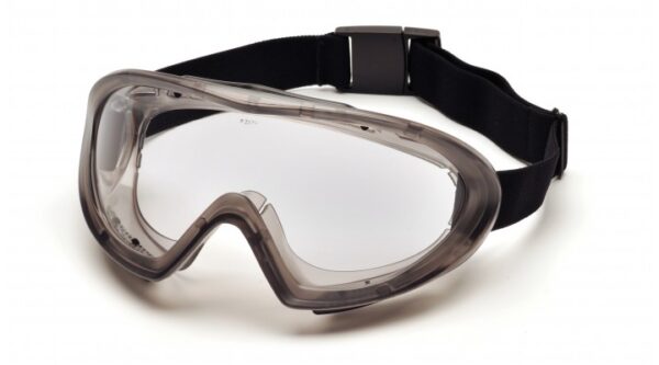 A Protective Glasses Frame With Black Frame