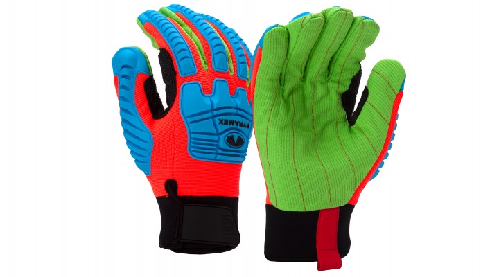Insulated Coded Cotton gloves