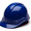 A Blue Color Protective Cap for Workers