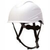 A White Color Protective Cap on a White background