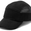 A Black and Grey Color Baseball Bump Cap Cross