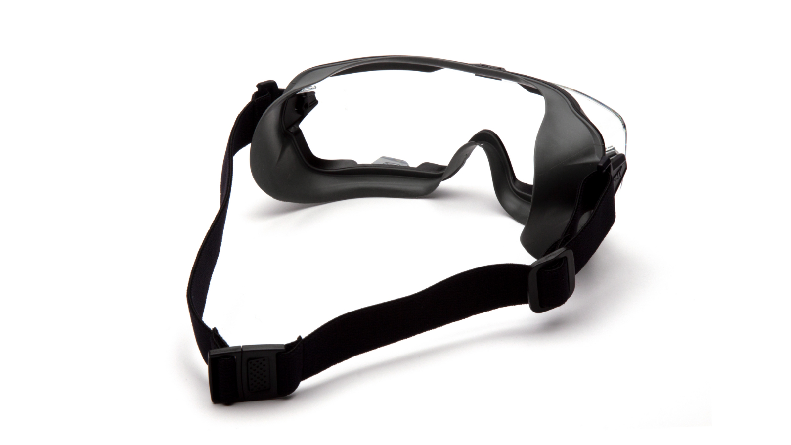 A Protective Glasses With Black Color Strap