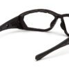 Protective Glasses With Black Frame Back One