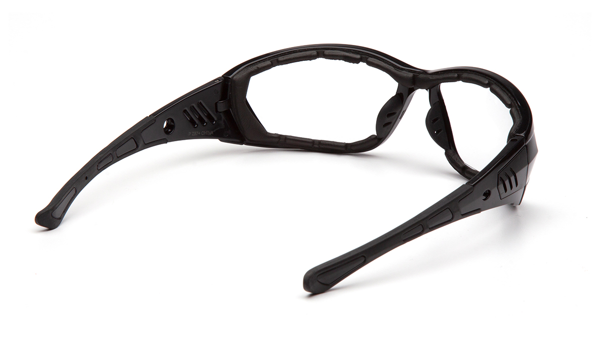 Protective Glasses With Black Frame Back One