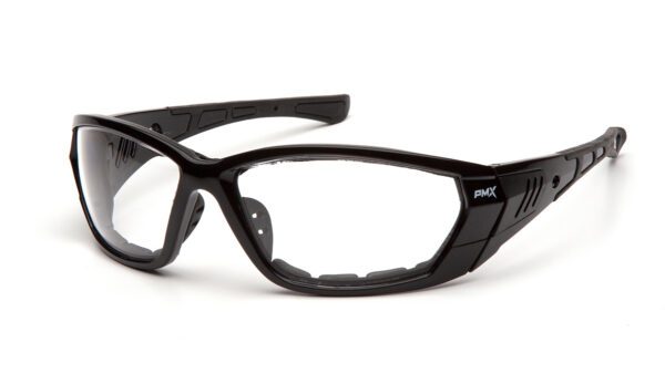 Protective Glasses With Black Frame Front One