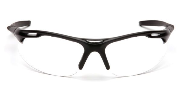 Black Color Half Frame for Protective Glasses Front View Copy