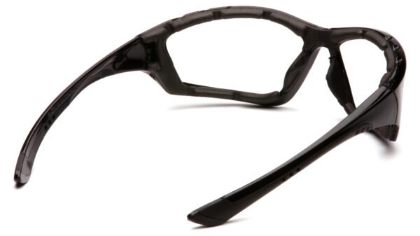 A Black Color Frame of Glasses Back
