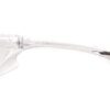 Clear Plastic Protective Glasses Side View